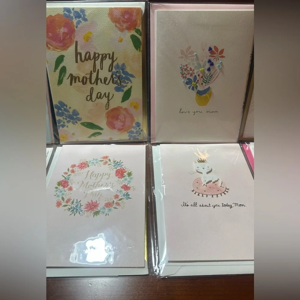 Hallmark Signature Mothers Day Cards 8 Lot
